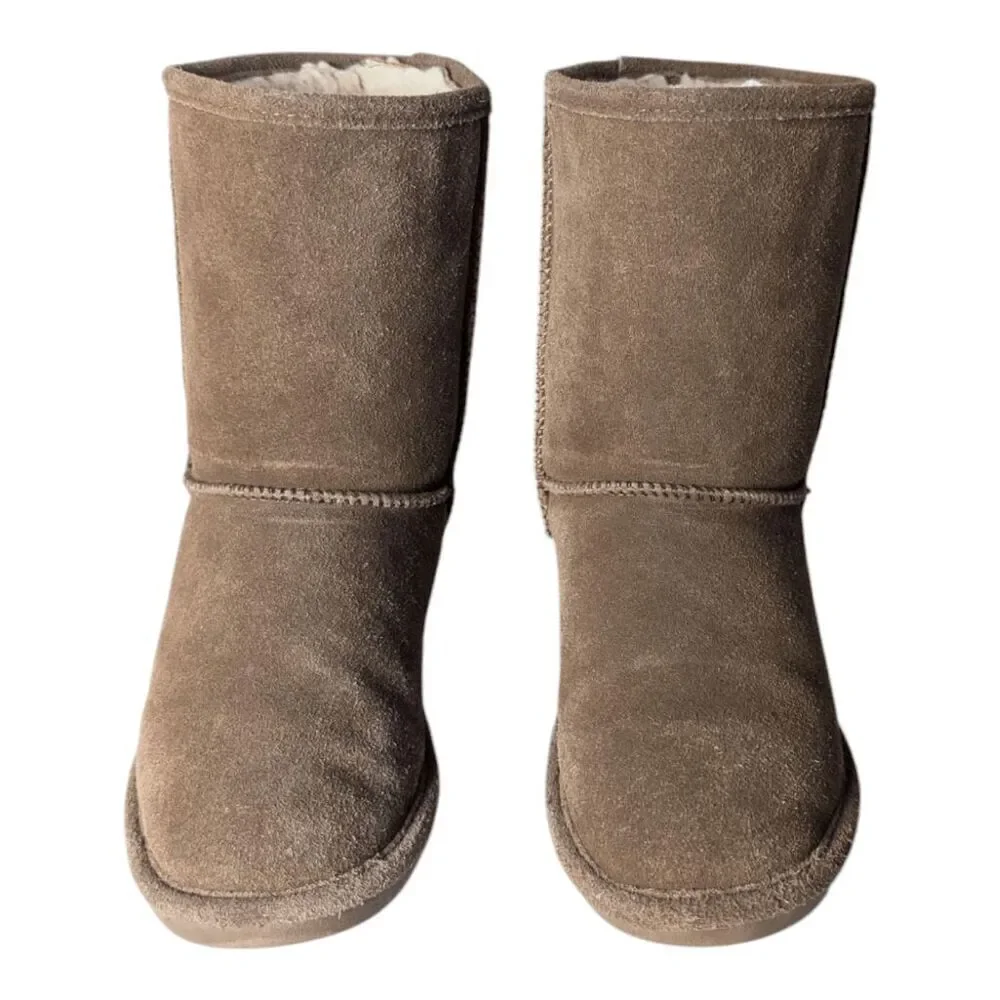 BEARPAW Elle Short Water Resistant Winter Boot Size 8